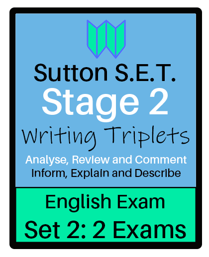 Sutton S.E.T.  Stage 2 English #2
