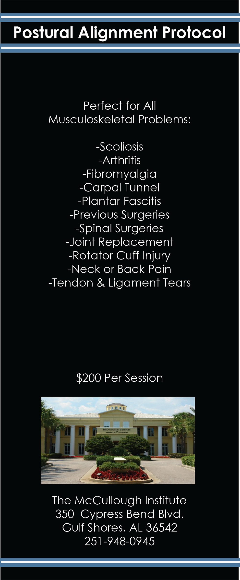 Postural Alignment Protocol at Equilibrium