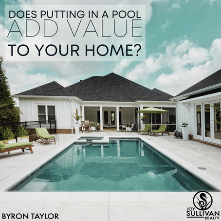 Does putting in a Pool add value to your home?