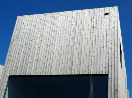 Grey Thermowood Timber Cladding