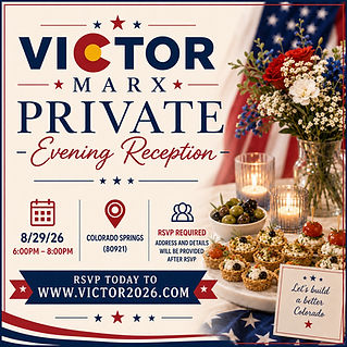 Private Evening Reception with Victor Marx
