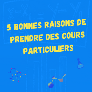 5 bonnes raisons de prendre des cours particuliers