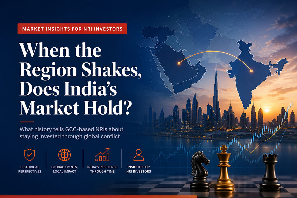 When the Region Shakes, Does India's Market Hold?