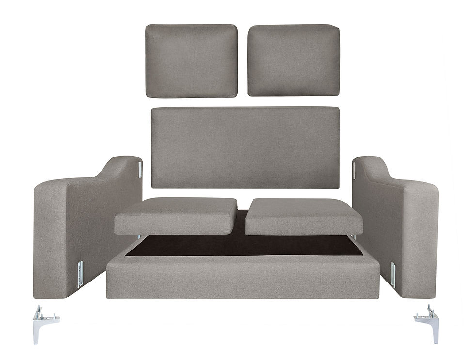 Thumbnail: Couch in a Box 2 Seater Olympus Sofa
