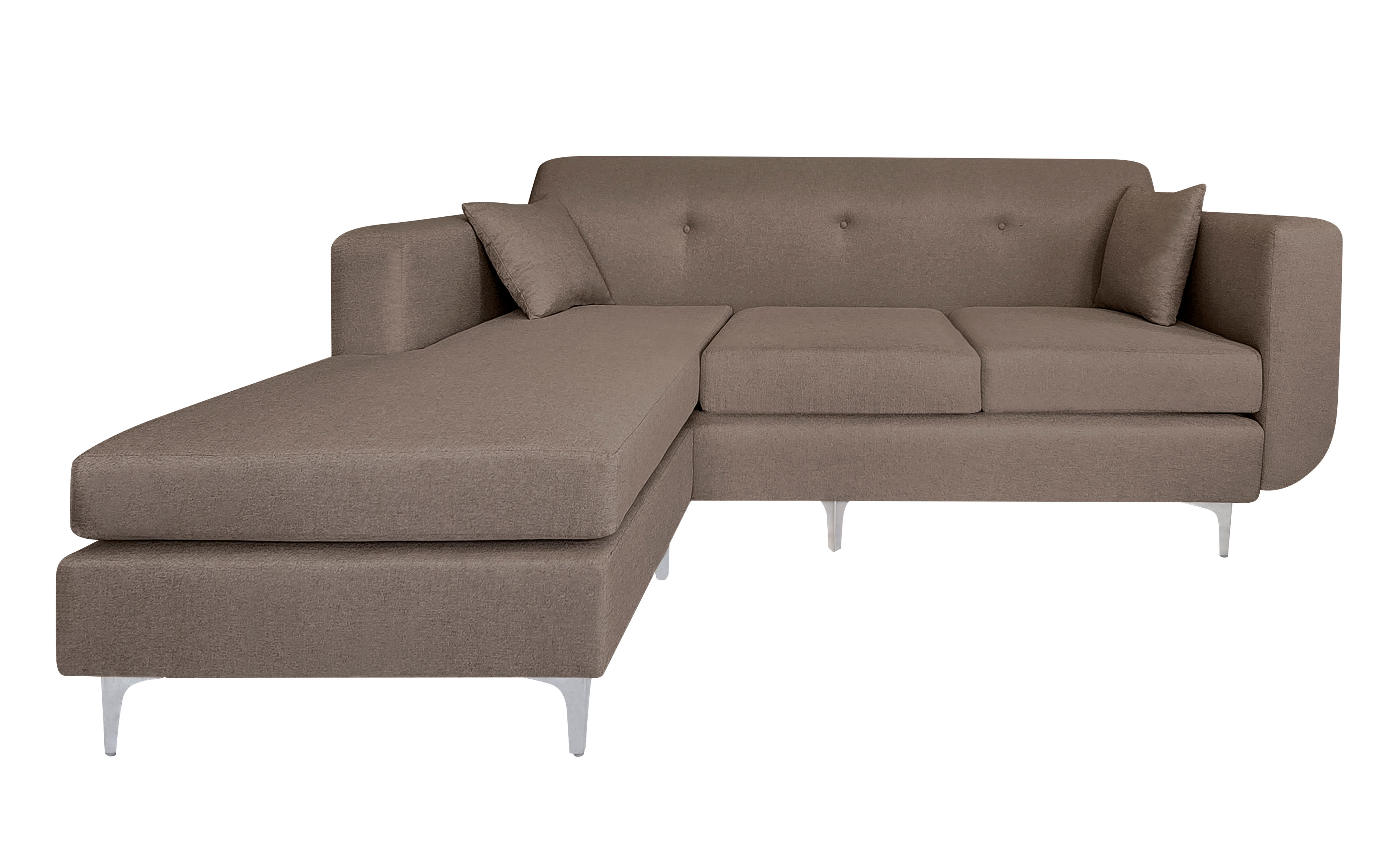 Couch in a Box Universal 3 Seater with Ottoman Sofa Set