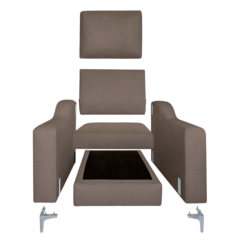 Thumbnail: Couch in a Box 1 Seater Olympus Sofa