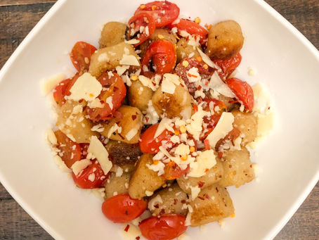Cauliflower Gnocchi with Roasted Tomatoes