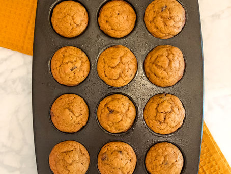 Chocolate Chip Pumpkin Muffins