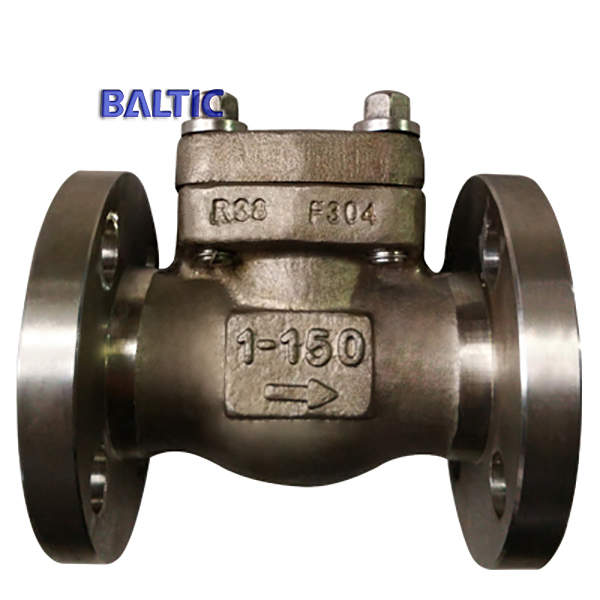 Válvula de retención de elevación de tamaño pequeño ASTM A182 F304, 1", 150 LB