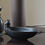 Thumbnail: duck bowl italian black ceramic styled after aldo londi bitossi midcentury design everseen