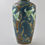 Thumbnail: Eichwald vaas keramisch met lelie decor in subtiel blauwe tonen art nouveau 1900