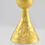 Thumbnail: Bjorn Wiinblad Rosenthal Magic Flute Sarastro Gold vase white porcelain gold 24k '80s detail golden top