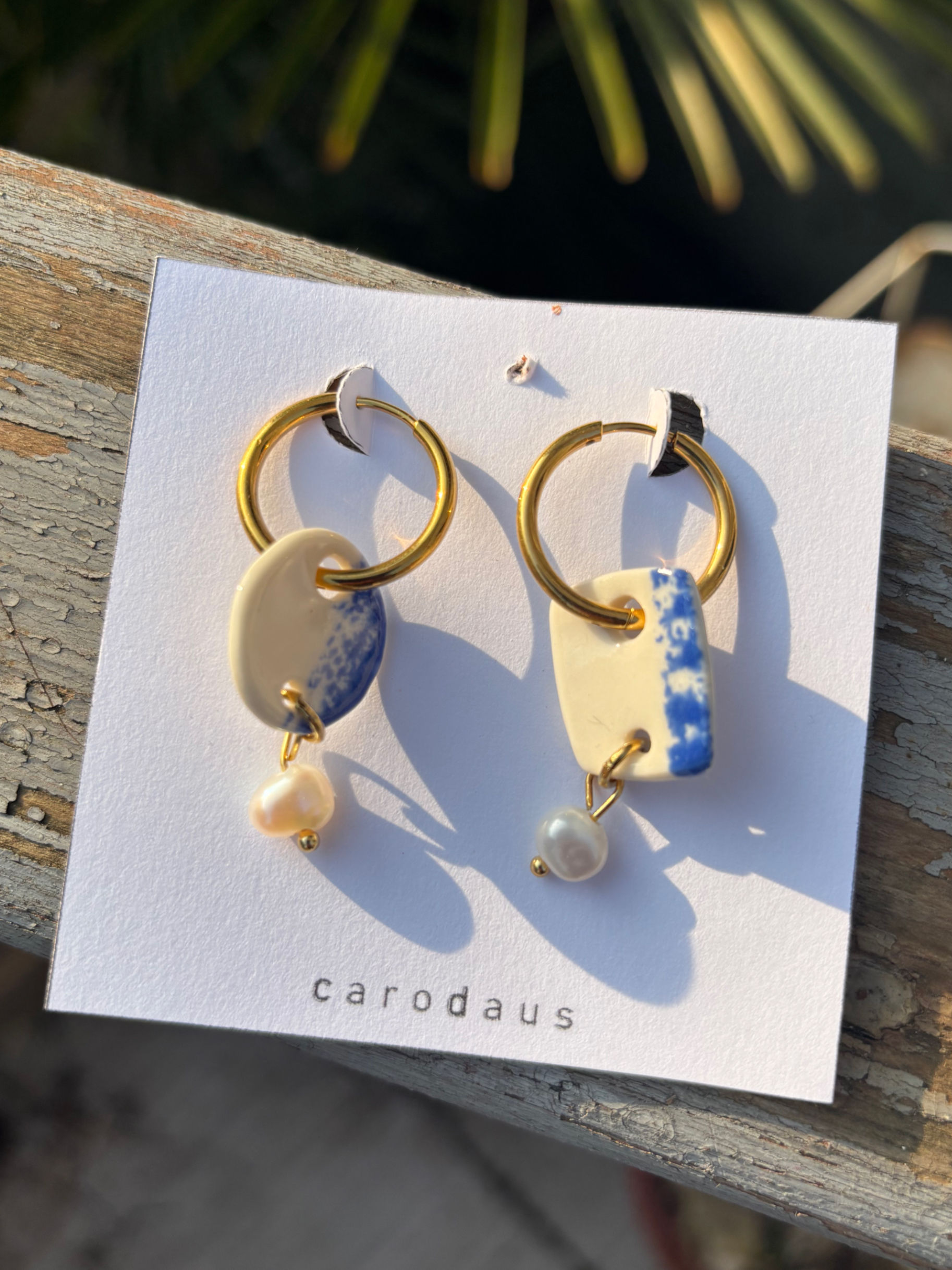 Géométrie bleu - perle 3