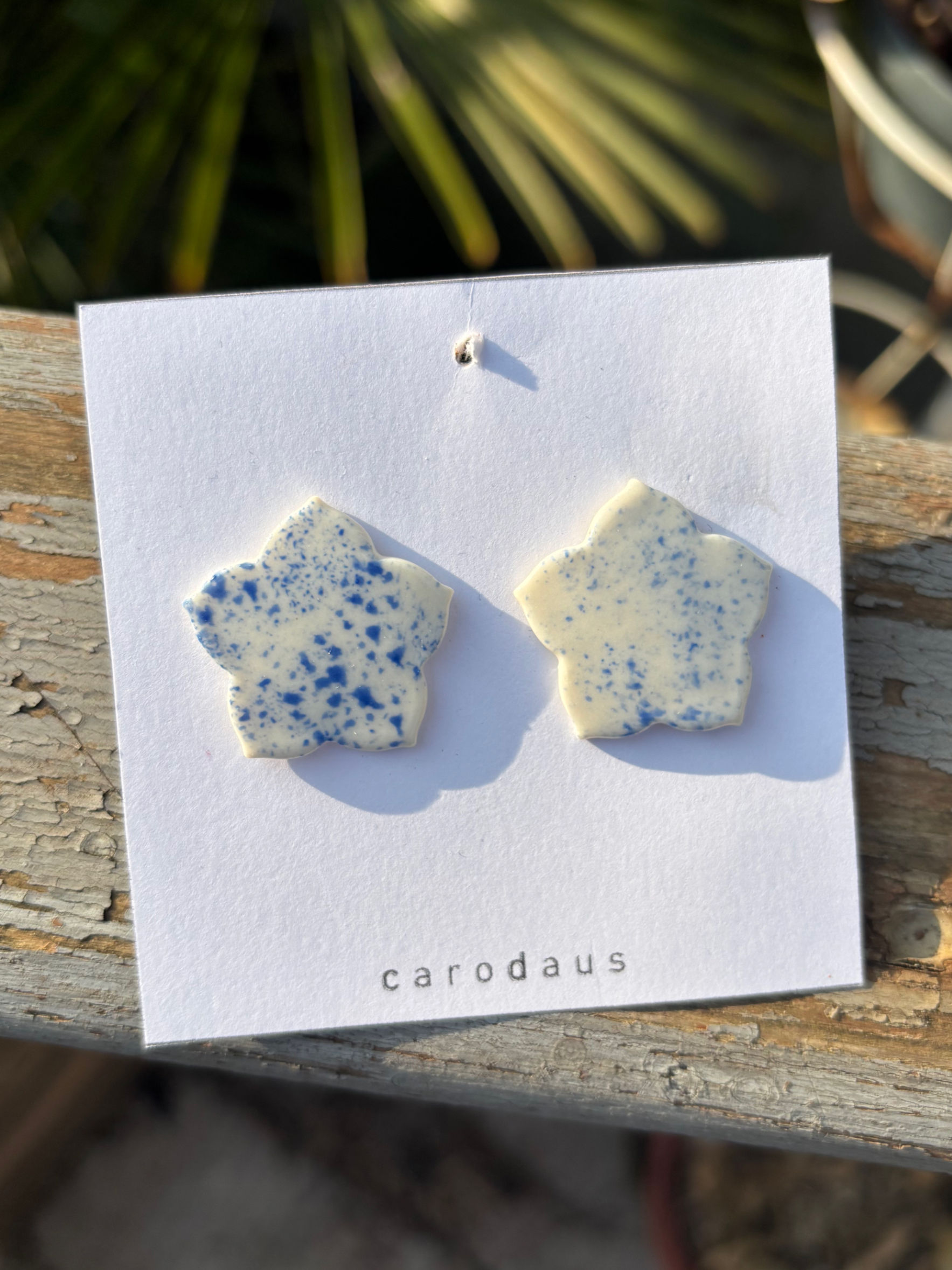 sakura bleu moucheté - puce