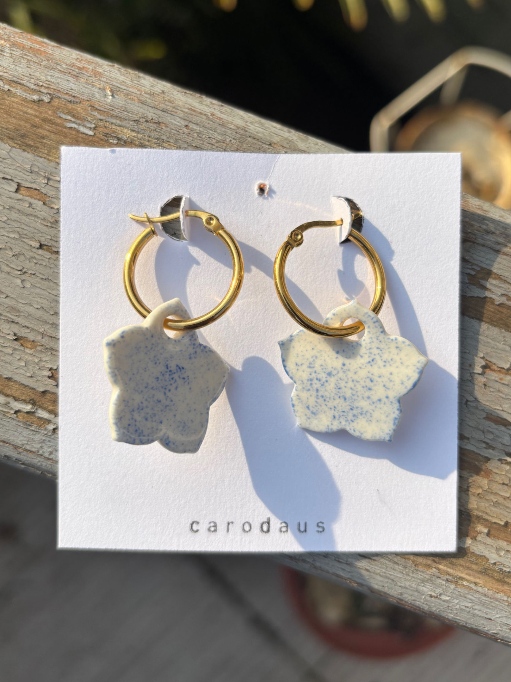 sakura bleu moucheté - créole