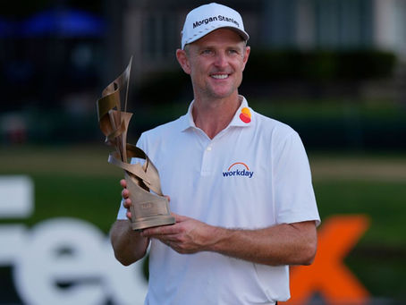 Justin Rose Wins 2025 FedEx St. Jude Championship in Playoff vs. J.J. Spaun