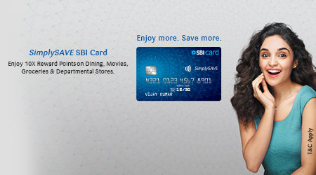 SBI Simply Save Credit Card – Earn 10X Rewards on Daily Spends