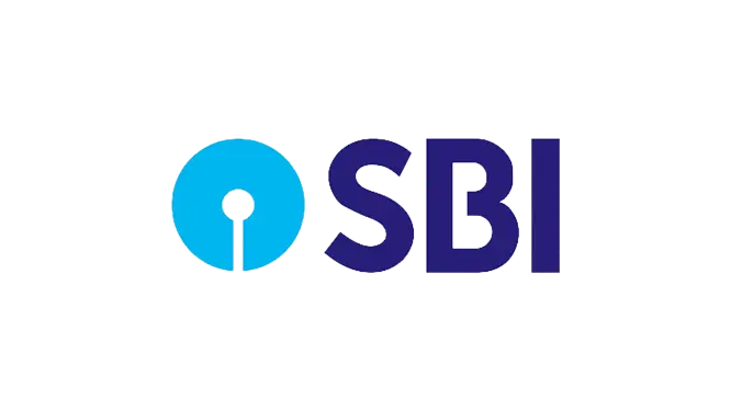 SBI logo with a blue circular symbol and "SBI" text in bold blue font on a white background, conveying a corporate and professional feel.