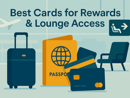 Best Credit Card for Airport Lounge Access in India (2025) | Apply Online