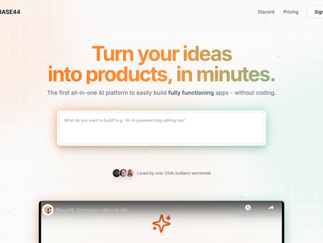 Build AI Apps Fast with Base44 – No Code Needed