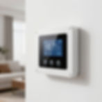 Modern digital thermostat for a boiler service in Halstead.