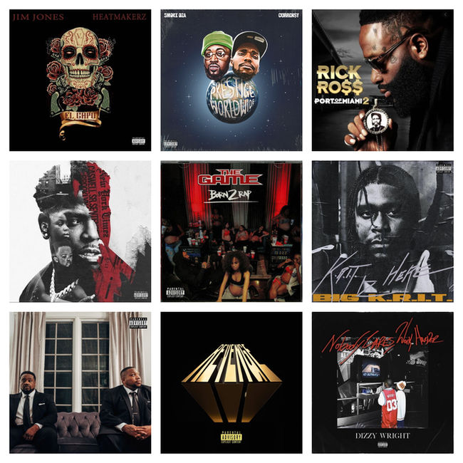 Top 10 Rap/HipHop Albums of 2019