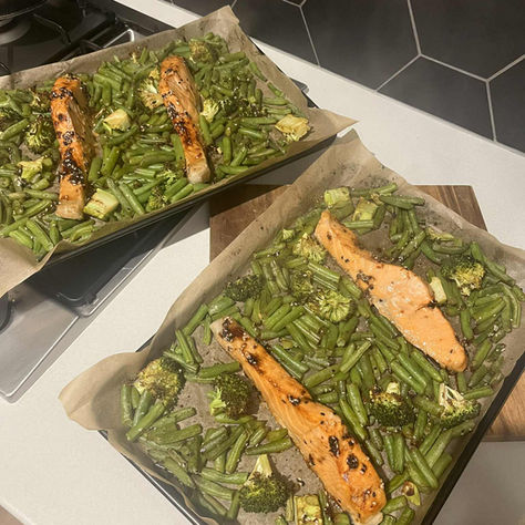 Baked Salmon and Quinoa Recipe