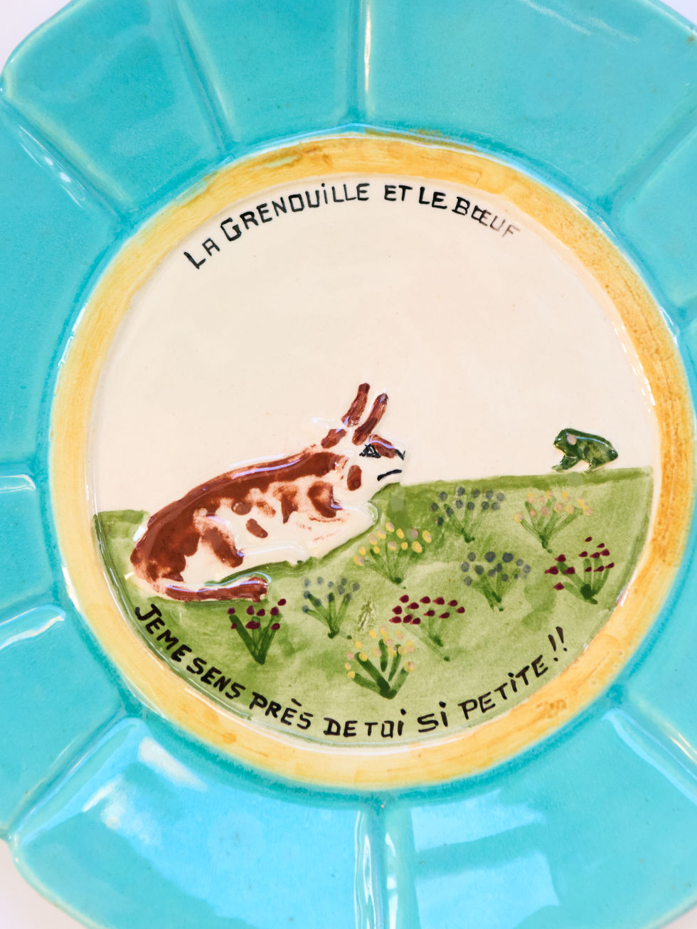 Les Fables de La Fontaine
Lot de 12 assiettes et 1 plat
©white.walls