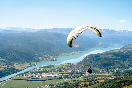 Vågå er Norges rikssenter for hang- og paragliding
