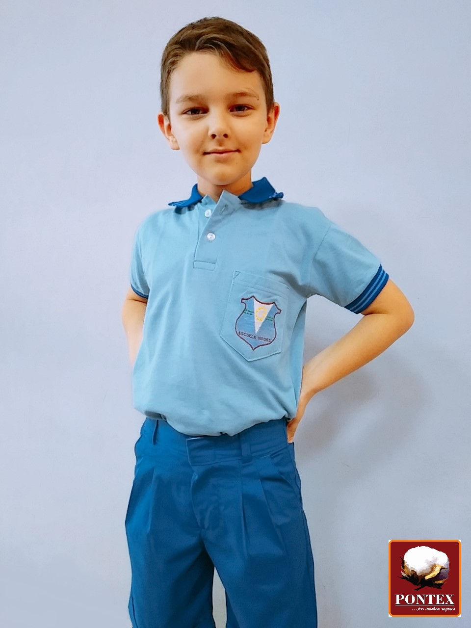 Miniatura: Chombas de colores con logo