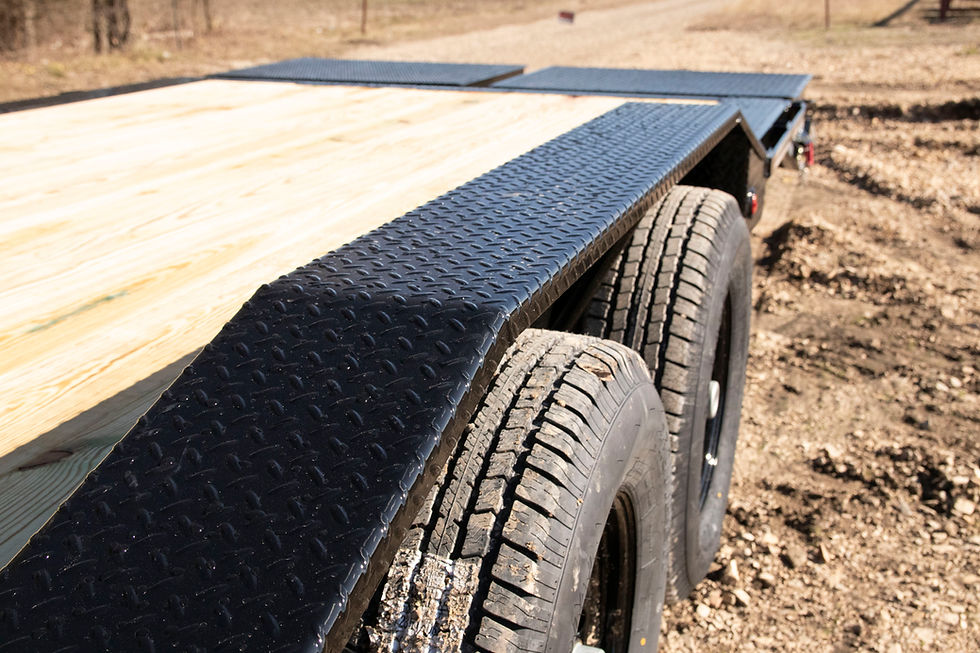 Thumbnail: Gooseneck Low Boy Equipment Hauler 14K