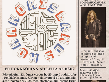 Rokkveizla í vetur og þú getur verið með !