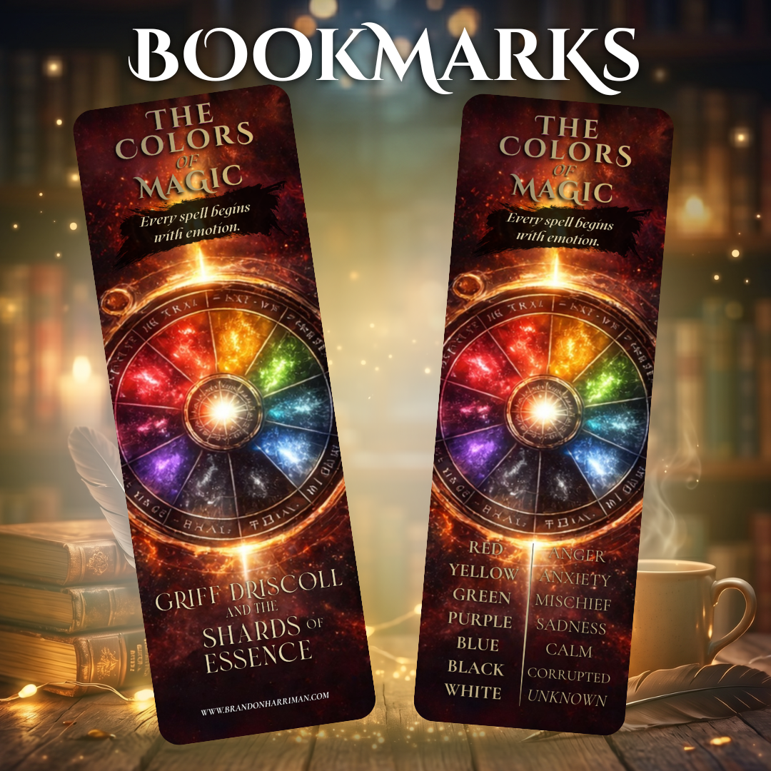 The Shards of Essence Official Bookmark