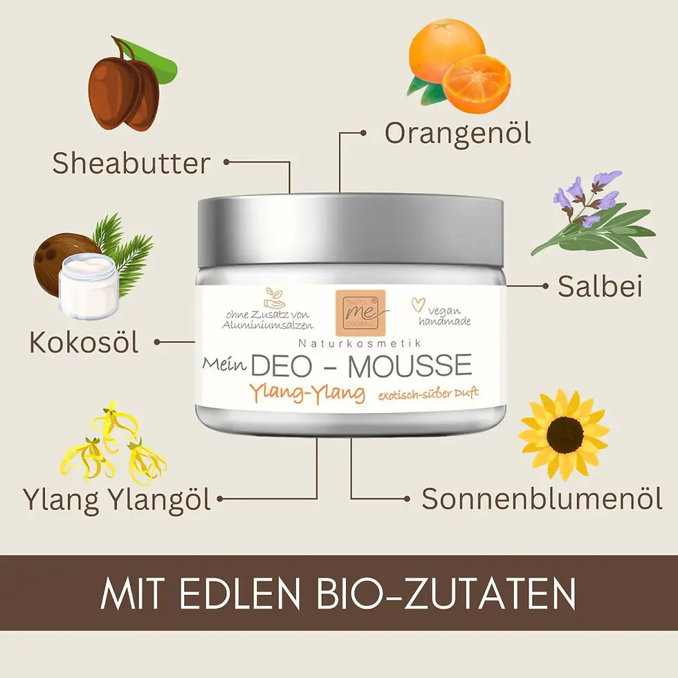 Miniaturbild: Deo-Mousse Exotik Ylang Ylang 24h+ Deo wie Creme ohne Aluminium Naturkosmetik 50