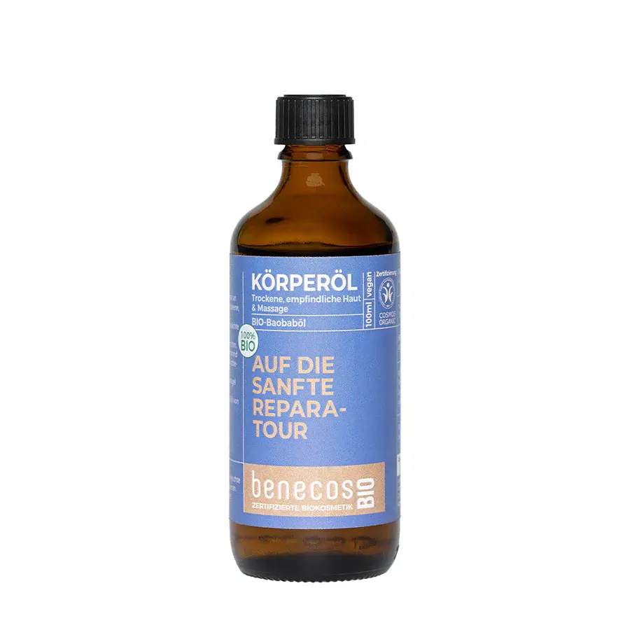 benecosBIO Körperöl Bio-Baobaböl - AUF DIE SANFTE REPARA-TOUR