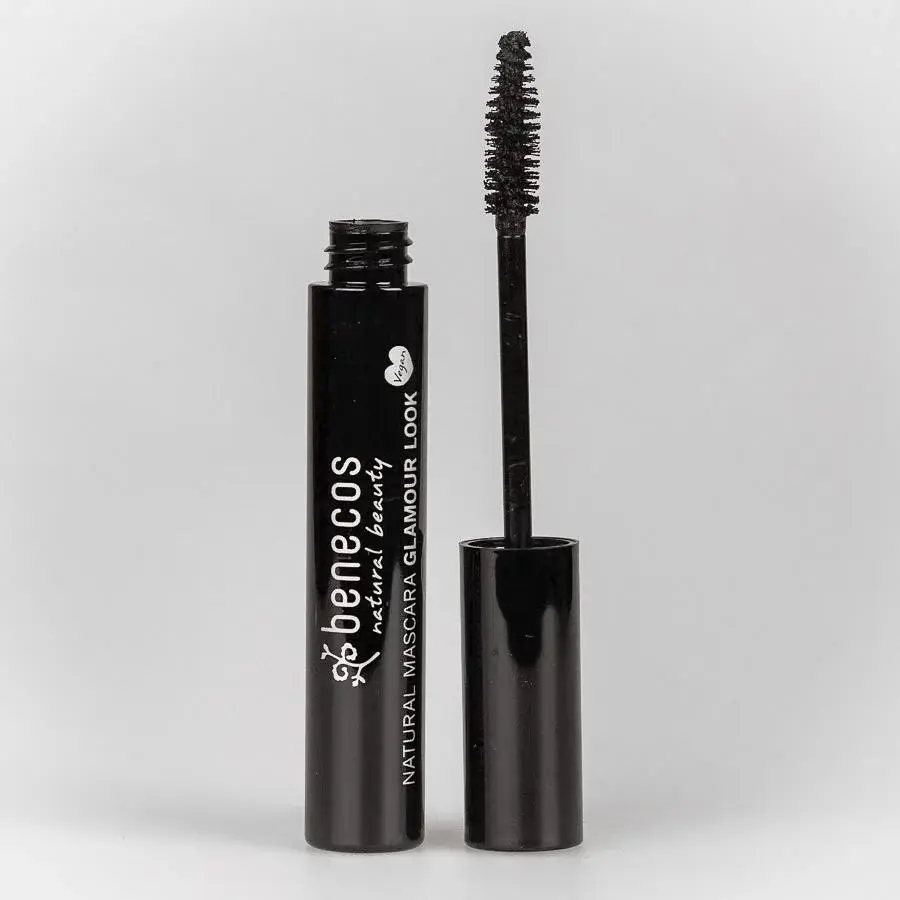 benecos Natural Mascara Glamour Look ultimate black