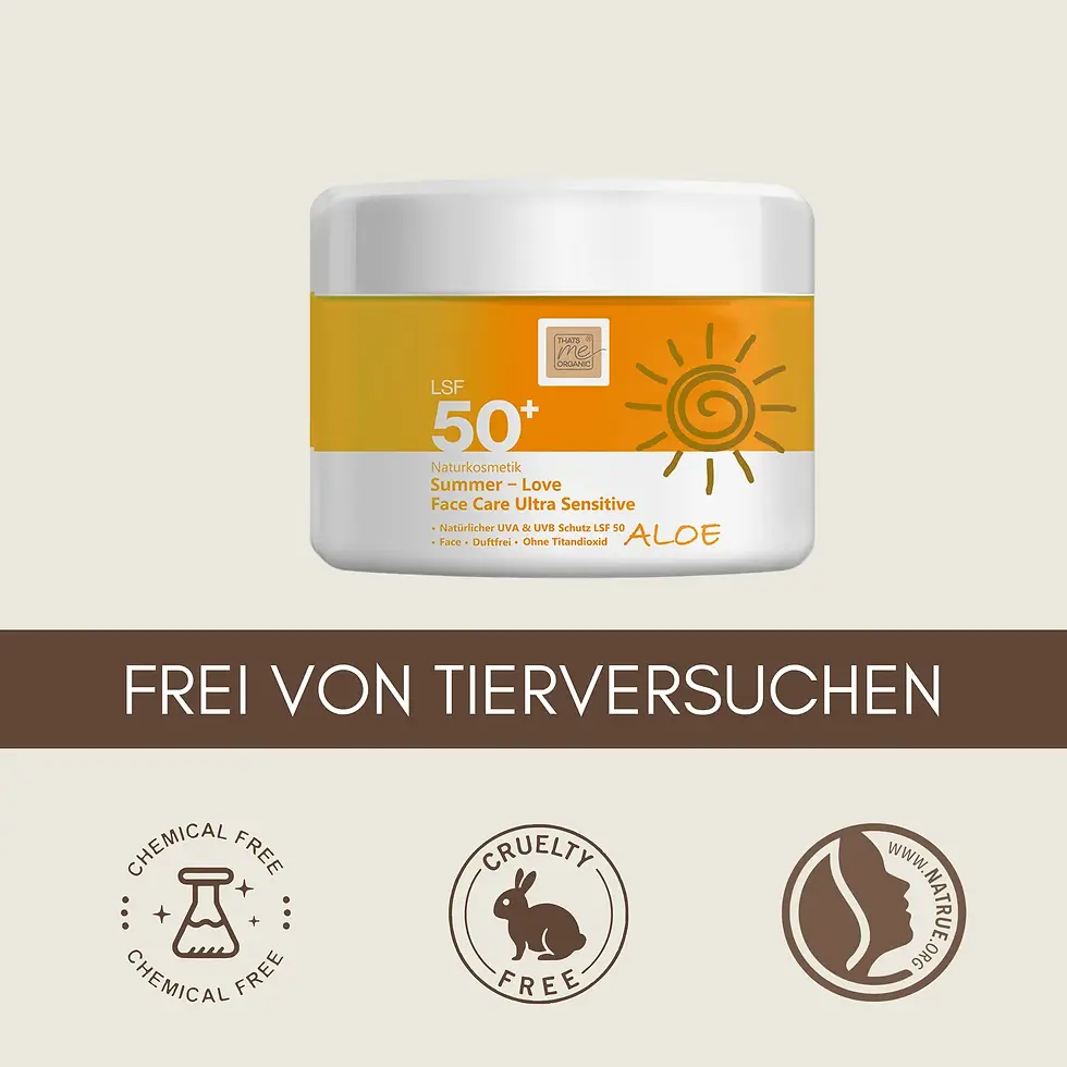 Miniaturbild: Bio Summer Love Gesichts-Sonnencreme LSF50