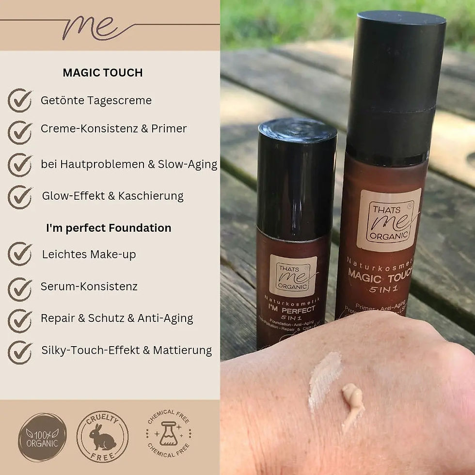 Miniaturbild: BIO-Foundation Serum I´M PERFECT 5in1 LSF15 - 30ml ohne Titandioxid