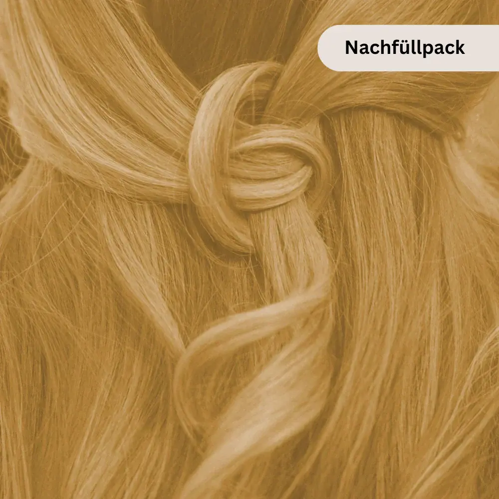 Profi-Pflanzenhaarfarbe warmes Sommer-Blond "warm summer blond" 90g Nachfüllpack