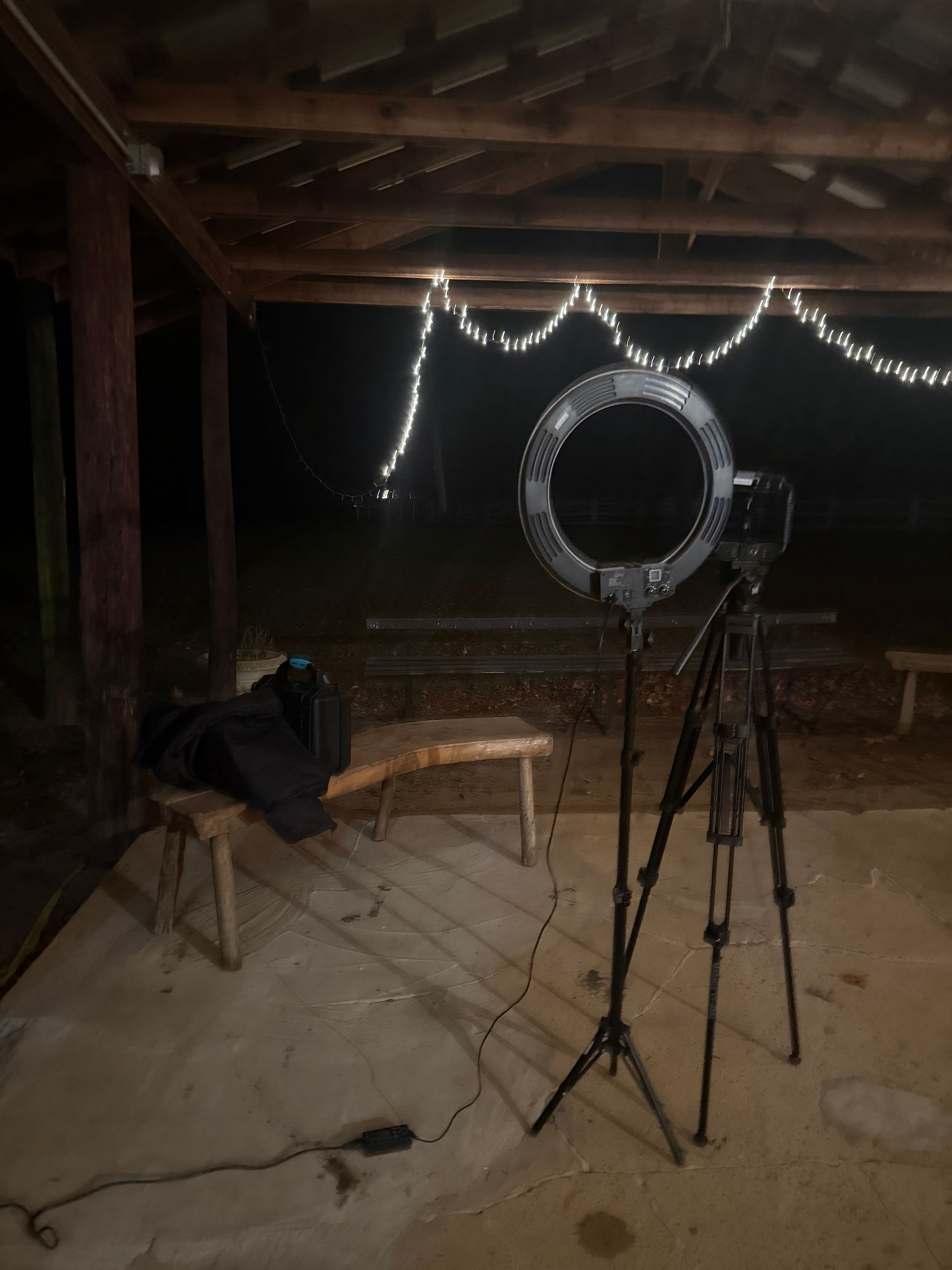 My Documentary Interview Setup! Those mic handoffs though....