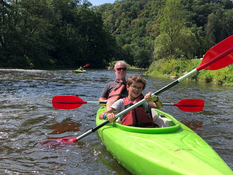 Kajaktocht Ourthe in Durbuy