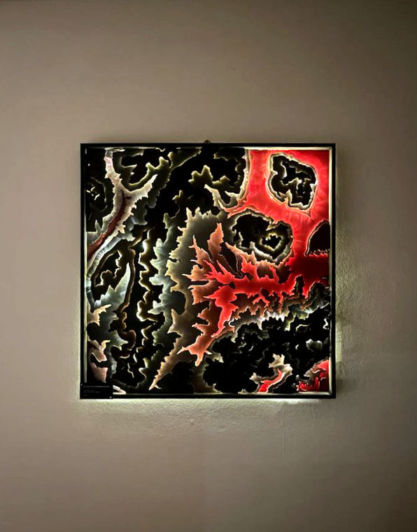 Topographic Map Artwork