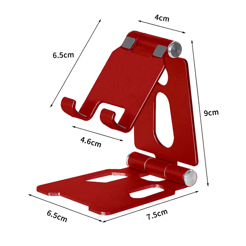 Thumbnail: Metal Aluminum Alloy Mobile Phone Desktop Holder Stand for iPhone 13 14 Pro Stan