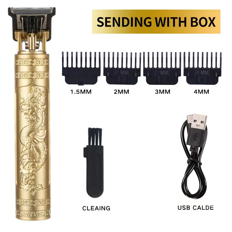 縮圖：T9 Vintage Hair Trimmer – Cordless Rechargeable
