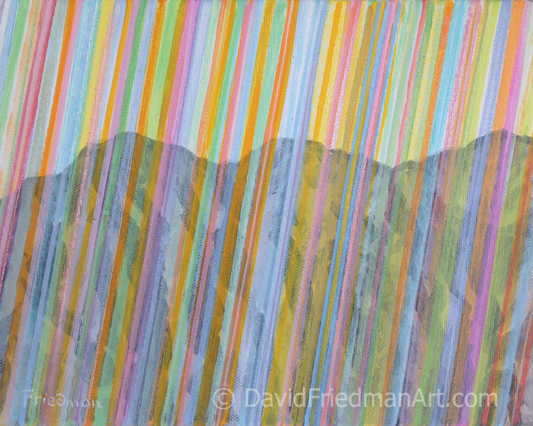 Another Rainy Season  8" X 10"