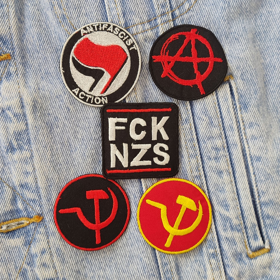 Políticos - Patche Bordado com Termocolante