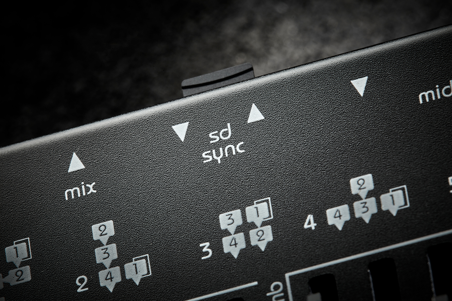BlastBeats sequencer close-up