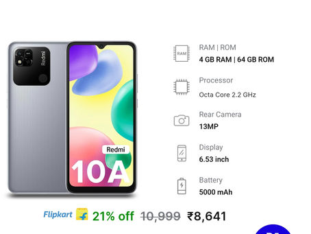 Redmi 10A Smartphone