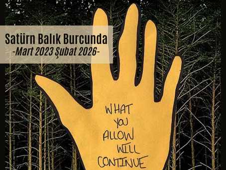 Satürn Balık Burcunda Bize Sınır Çizmeyi Öğretiyor: "İzin verdiğin şey devam eder."