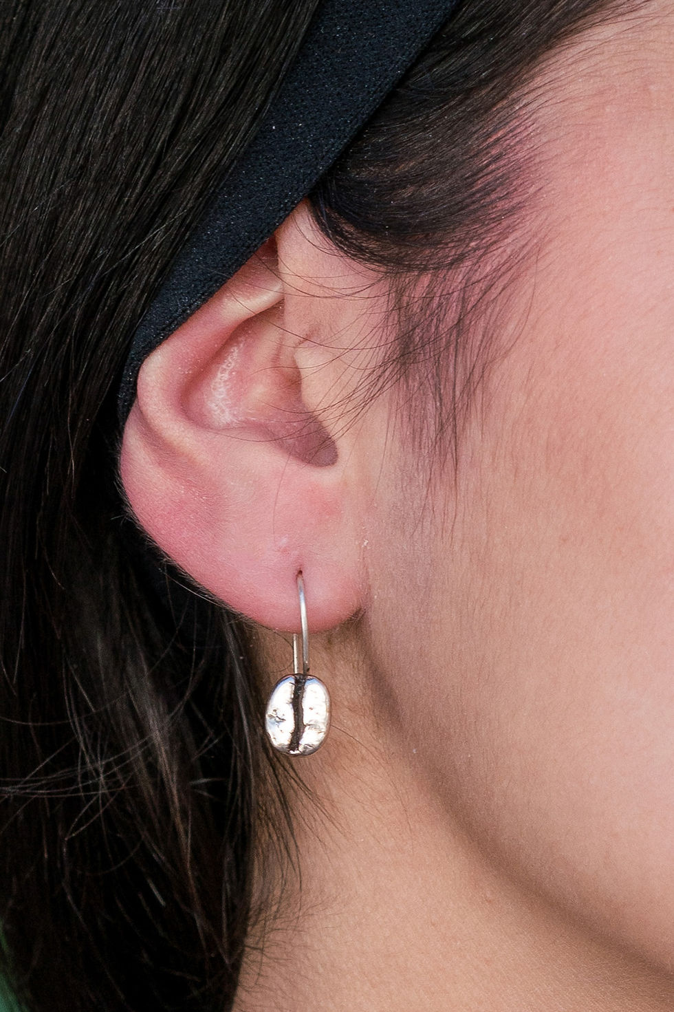 Al-Gharb silver dangling earrings